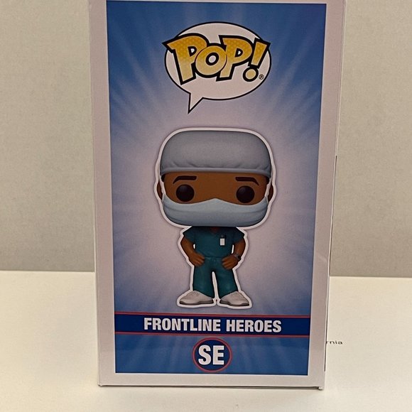 Funko Pop Frontline Heroes Dr Green Scrubs Mask - Picture 3 of 4